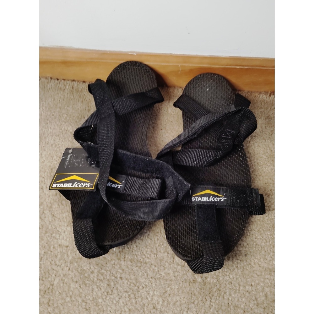 NWT-STABILicers Traction Cleats Overshoes‎ XL Black Ice Hiking Snow Grip Spikes